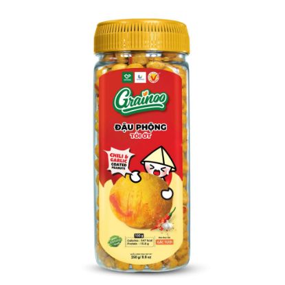 Picture of Grainoo Chili & garlic coated peanuts 250g