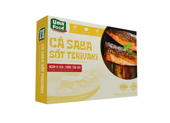 Picture of Mackerel with Teriyaki Sauce 200g(CÁ SABA SỐT TERIYAKI)
